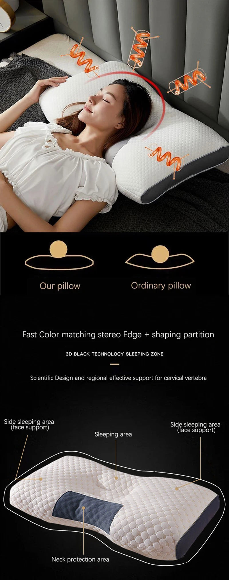 Cervical Support Sleep Pillow
