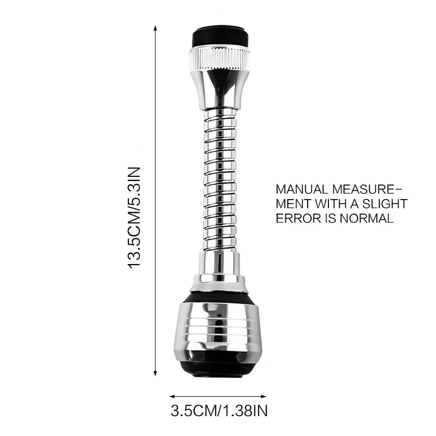 360° Faucet Extender – Splash-Free Washing