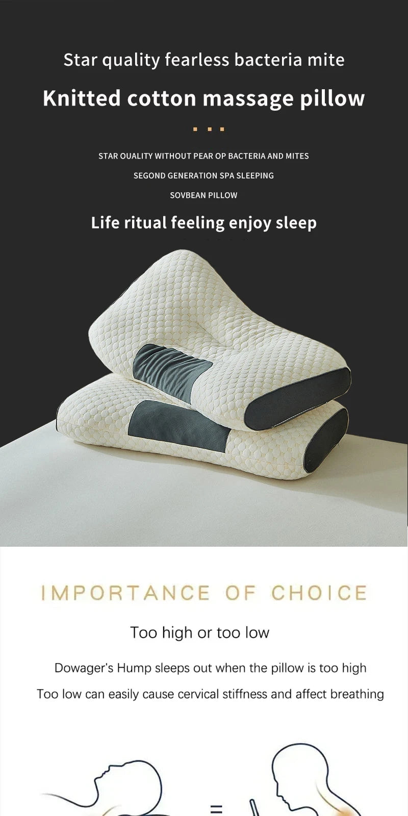 Cervical Support Sleep Pillow