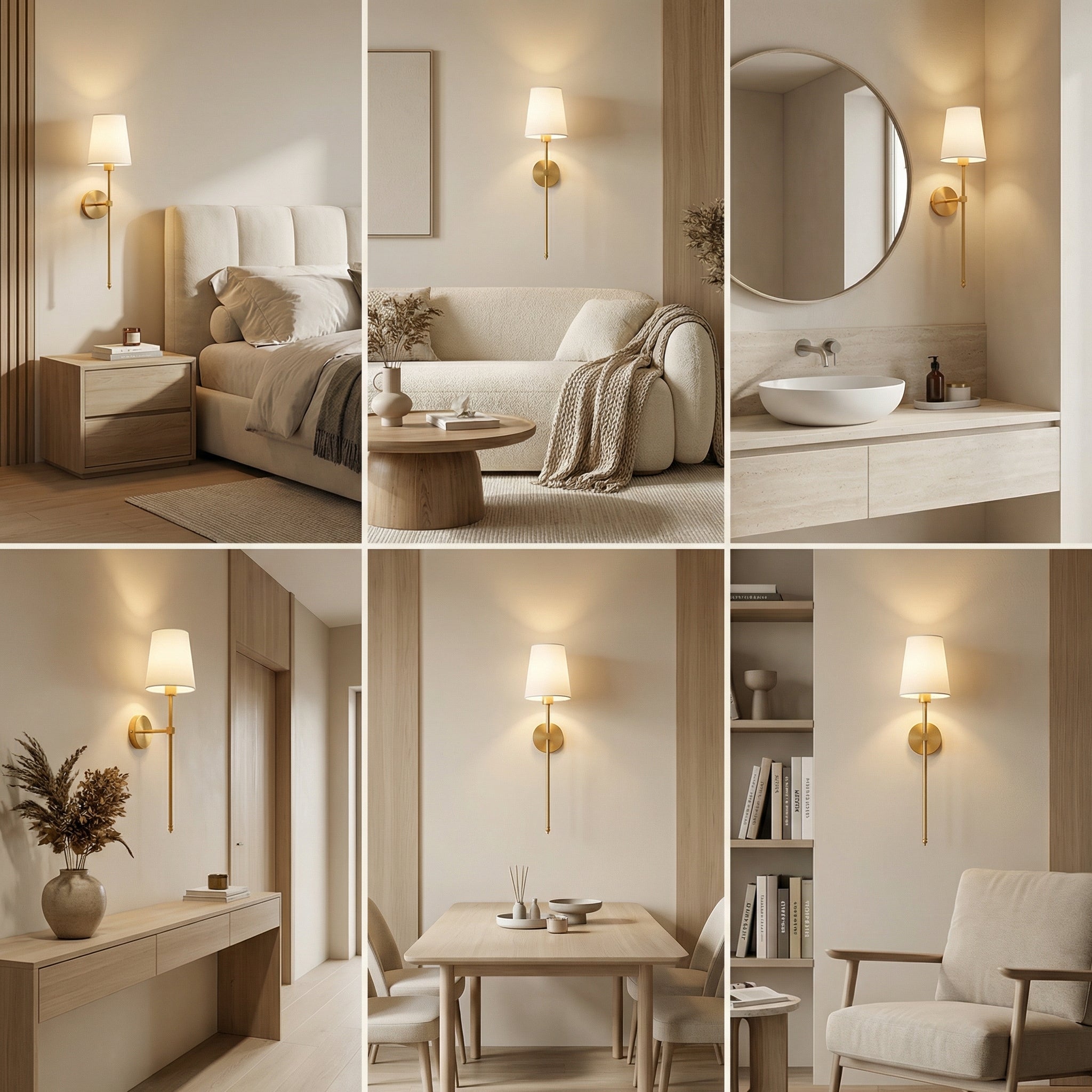 Applique murale sans fil rechargeable – Pas besoin d’électricien, LED rechargeable
