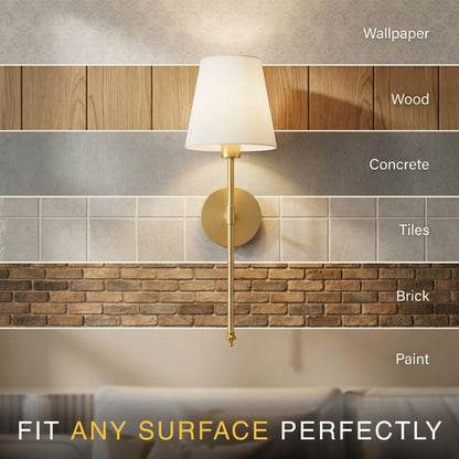 Applique murale sans fil rechargeable – Pas besoin d’électricien, LED rechargeable