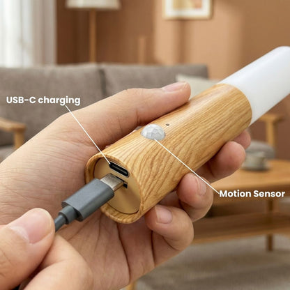 Smart Motion Sensor Night Light – Soft Glow, Zero Wires