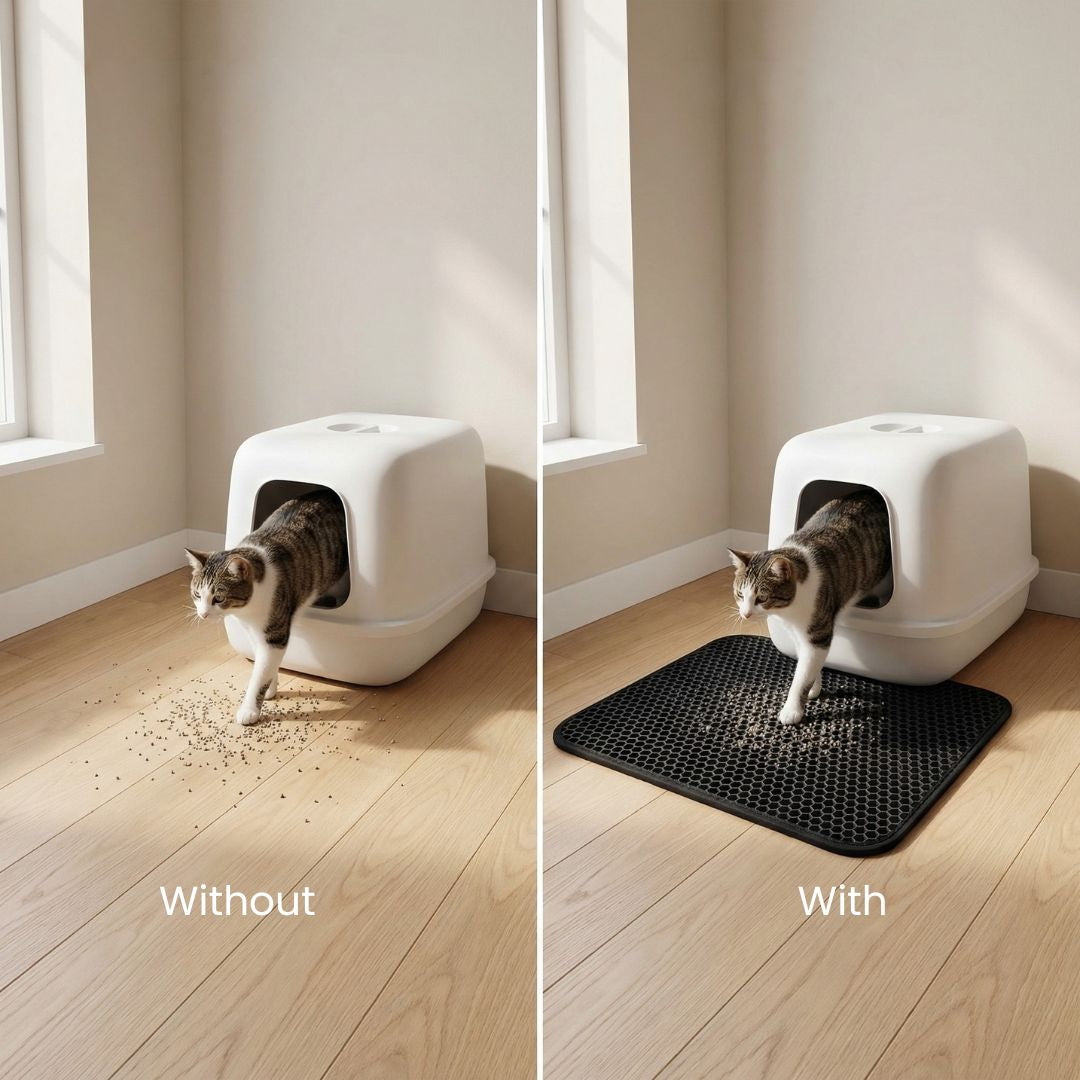 Tapis de litière imperméable pour chat – Une maison plus propre 