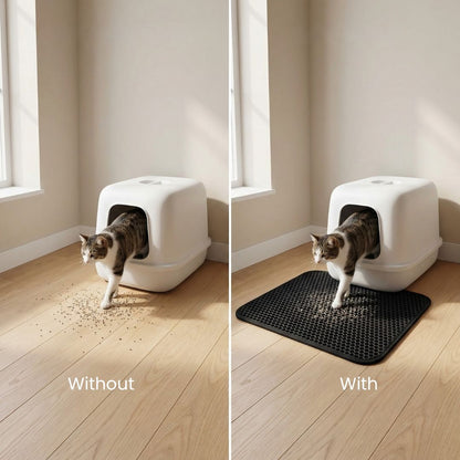 Tapis de litière imperméable pour chat – Une maison plus propre 