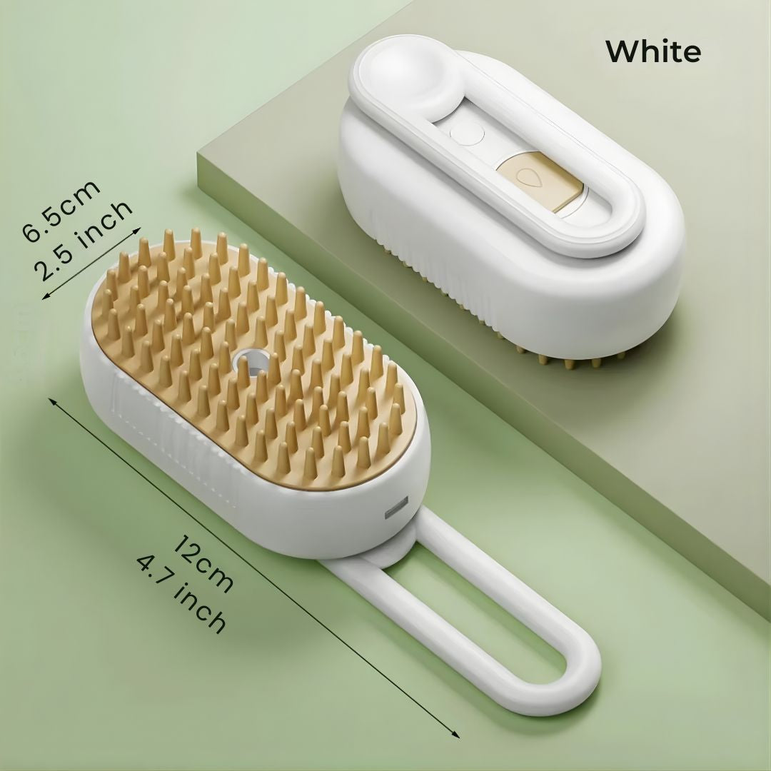 Brosse pour animaux avec vapeur – Récupérez tout les poils