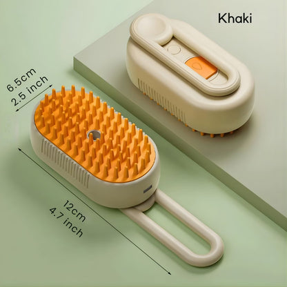 Brosse pour animaux avec vapeur – Récupérez tout les poils