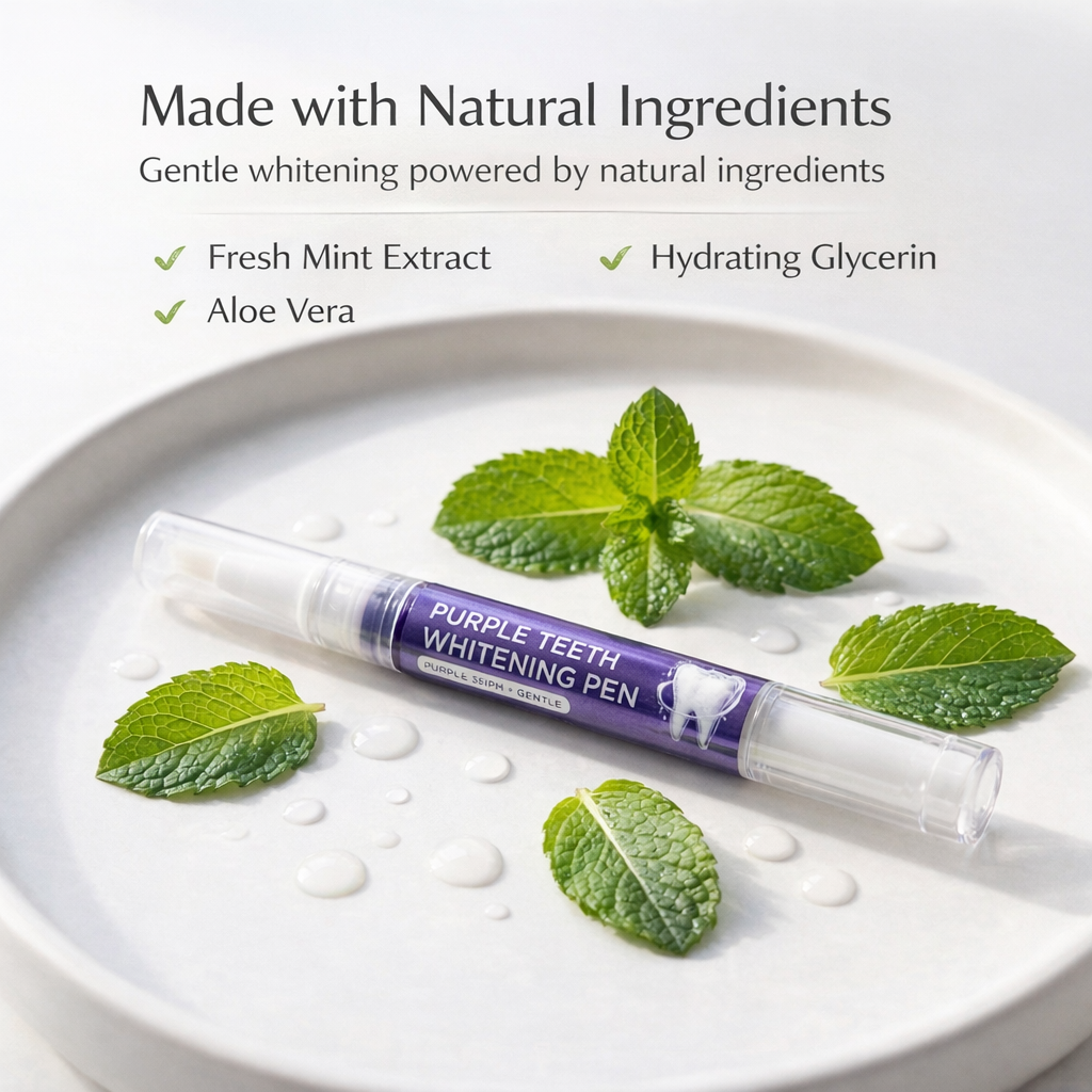 Tooth Polish Pen (White) — Instant Shine + Stain Care + Fresh Breath