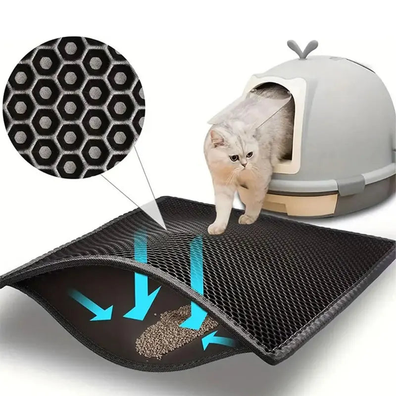 Waterproof Cat Litter Mat – A Cleaner Home in Seconds