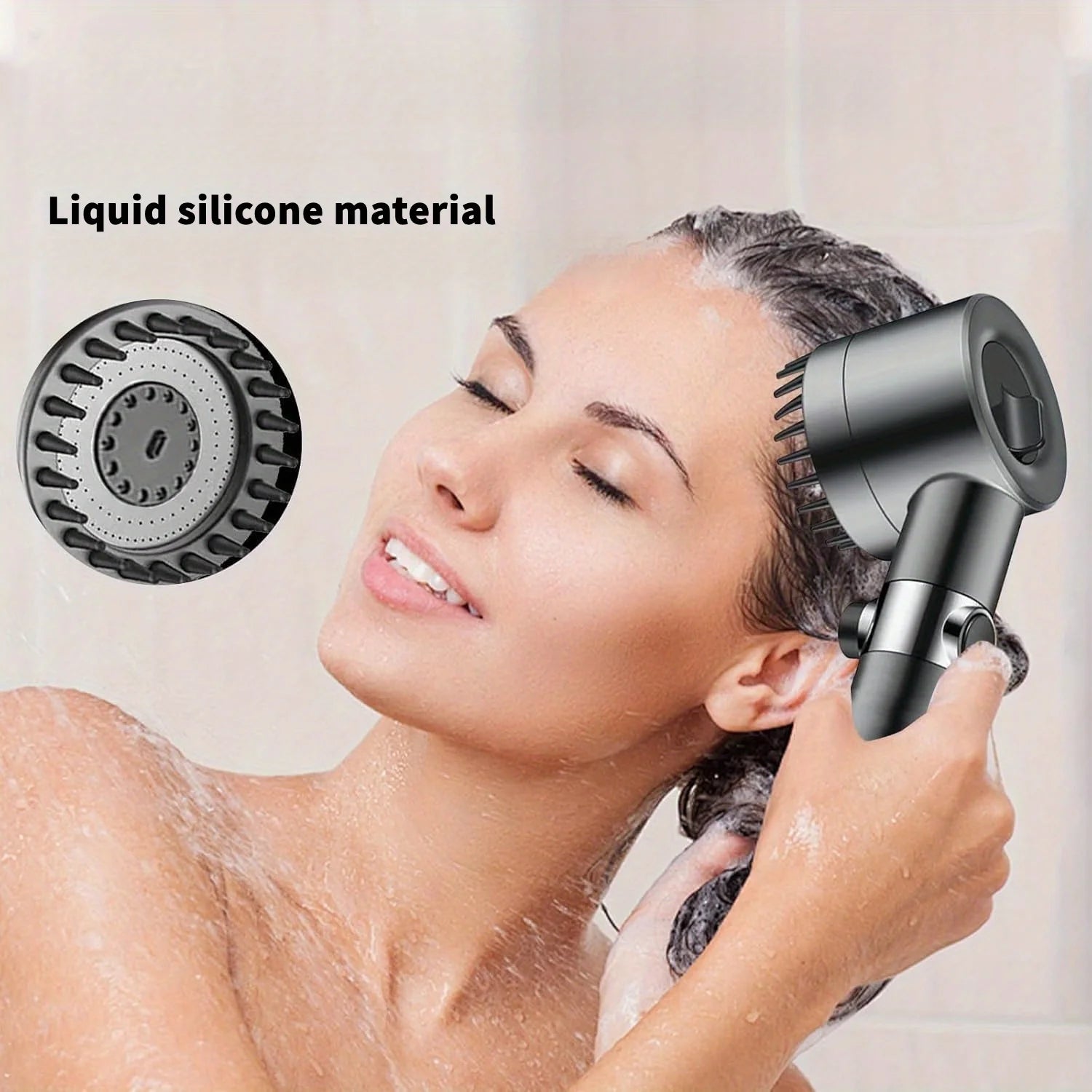 IonDrop™ Turbo Filter Shower Head – Softer Hair Starts Here