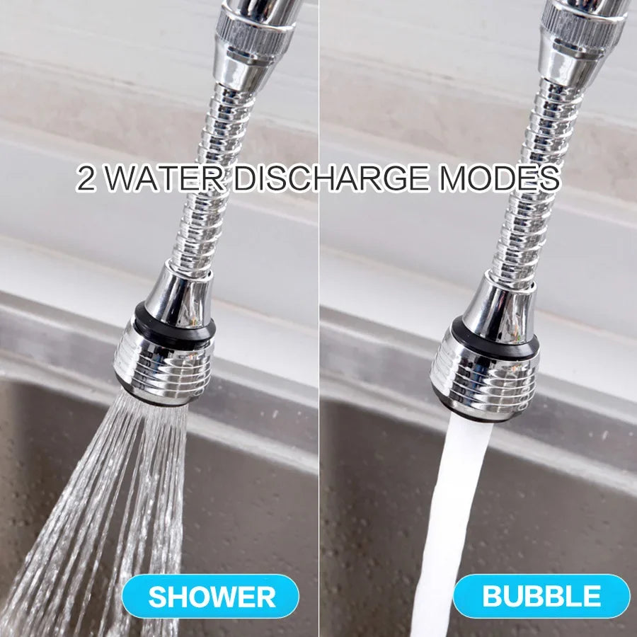 360° Faucet Extender – Splash-Free Washing