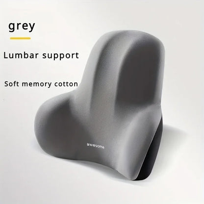 2-in-1 Memory Foam Seat &amp; Lumbar Cushion