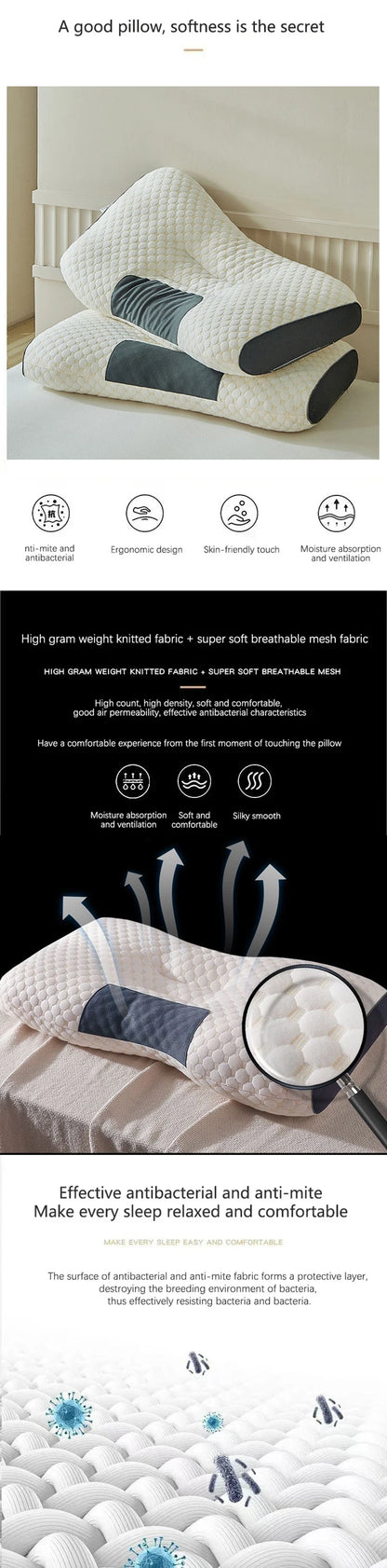 Cervical Support Sleep Pillow