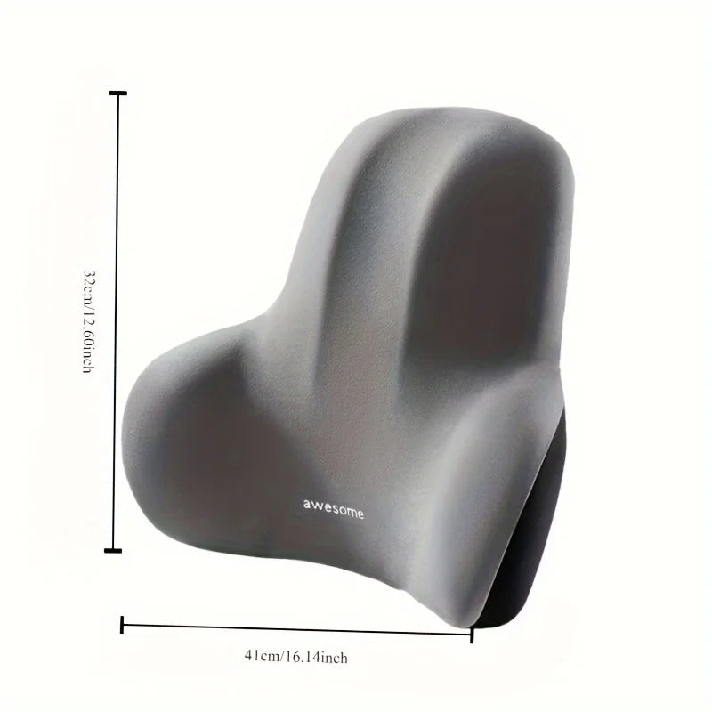 2-in-1 Memory Foam Seat &amp; Lumbar Cushion