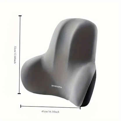 2-in-1 Memory Foam Seat &amp; Lumbar Cushion