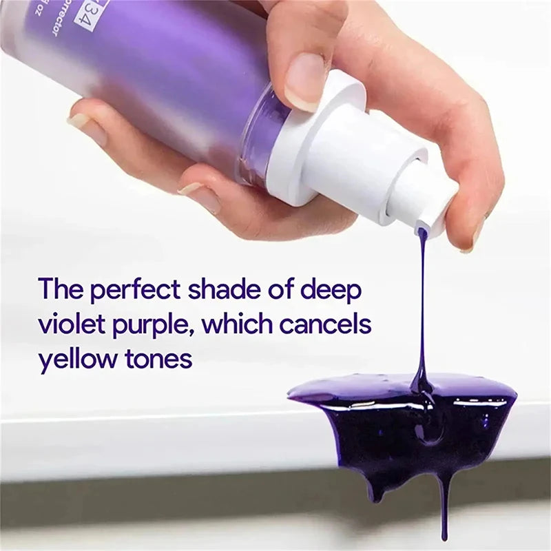 V34 Purple Whitening Toothpaste – Instant Yellow Tone Neutralizer