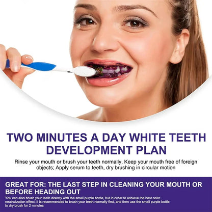 V34 Purple Whitening Toothpaste – Instant Yellow Tone Neutralizer