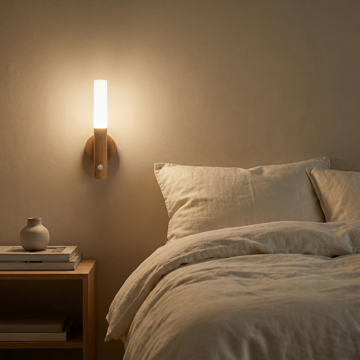 Smart Motion Sensor Night Light – Soft Glow, Zero Wires