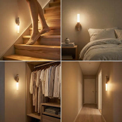 Smart Motion Sensor Night Light – Soft Glow, Zero Wires