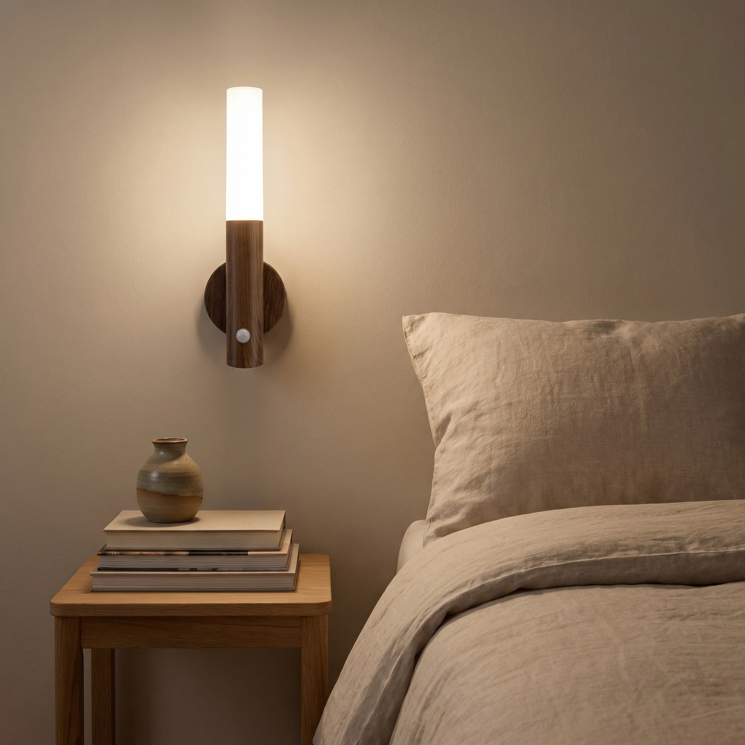 Smart Motion Sensor Night Light – Soft Glow, Zero Wires