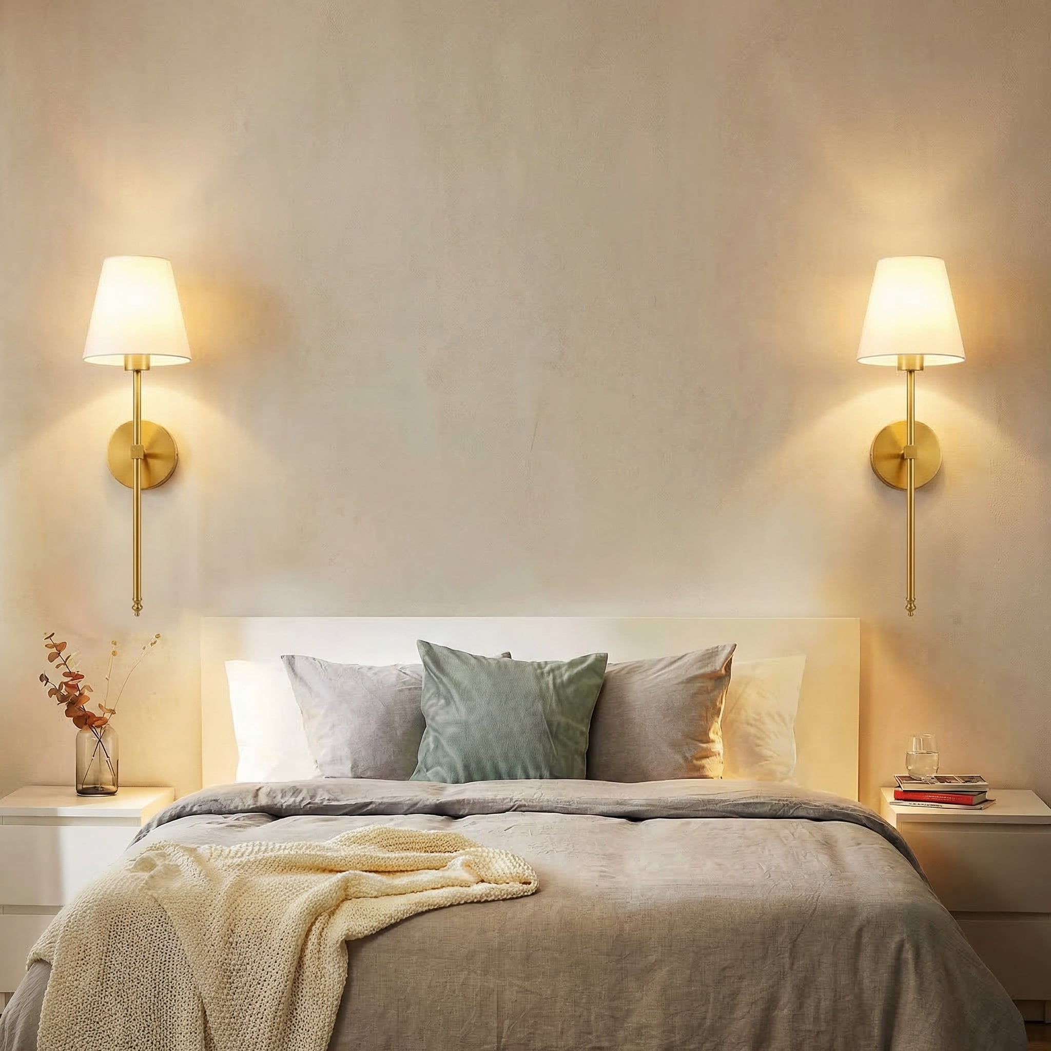 Applique murale sans fil rechargeable – Pas besoin d’électricien, LED rechargeable