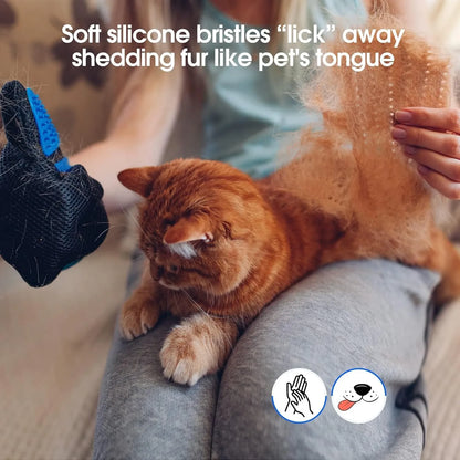 Pet Grooming Hair Removal Glove